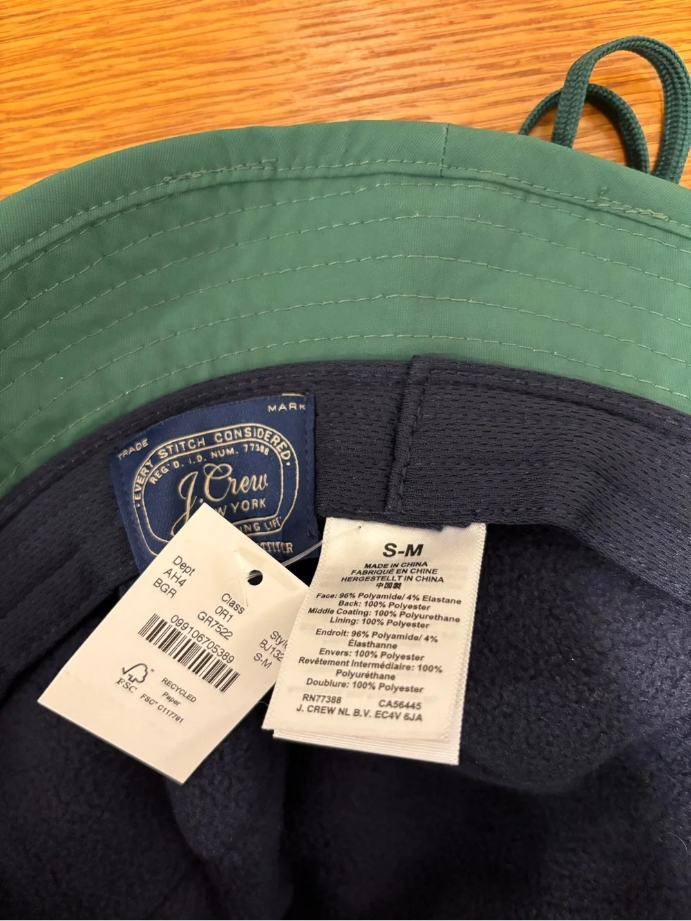 J. Crew sturdy bucket